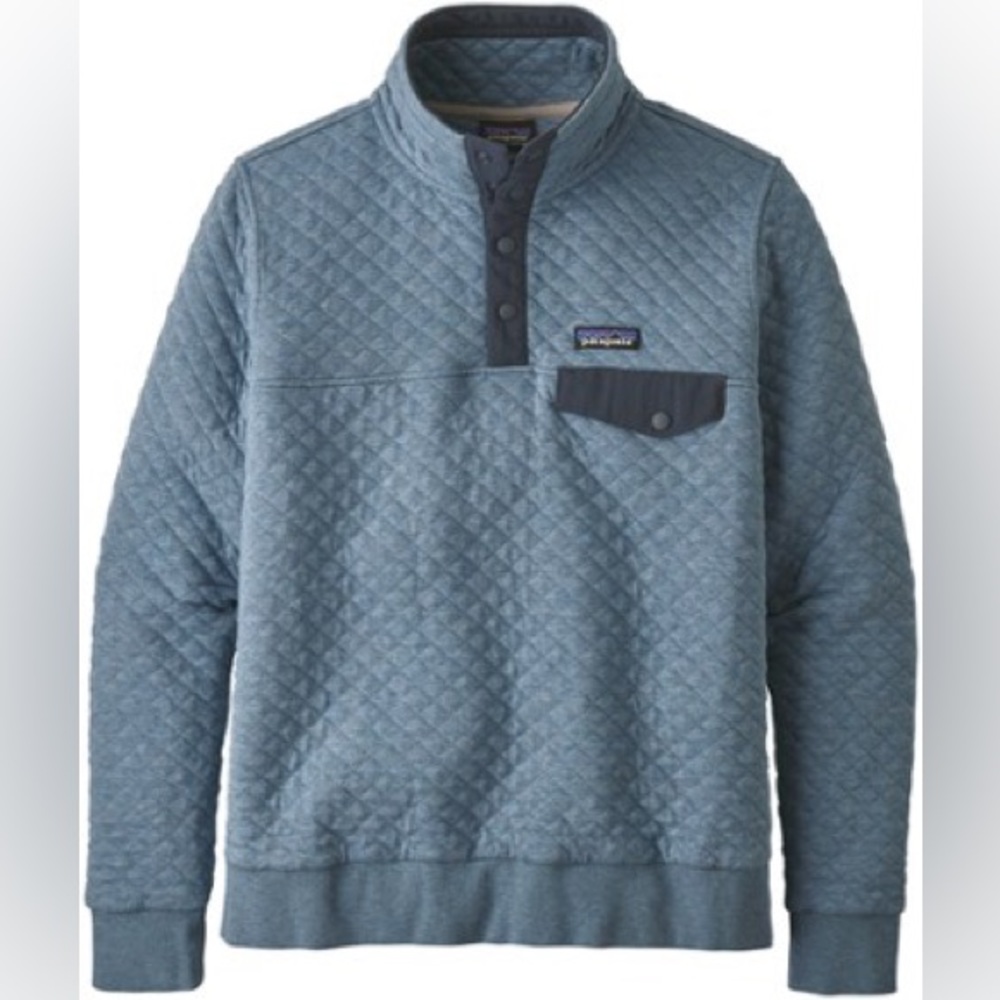 Patagonia women’s organic cotton quilted snap-t pullover